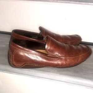 Cole Haan Nike Air Leather G Series Loafers Brown 10 1/2